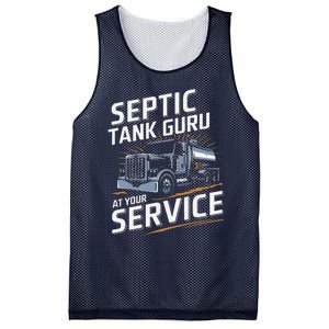 Septic Tank Guru At Your Service Septic Tank Installer Mesh Reversible Basketball Jersey Tank