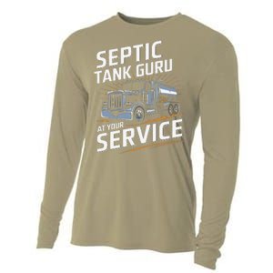 Septic Tank Guru At Your Service Septic Tank Installer Cooling Performance Long Sleeve Crew