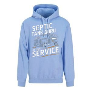 Septic Tank Guru At Your Service Septic Tank Installer Unisex Surf Hoodie