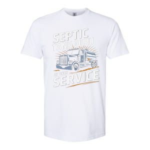 Septic Tank Guru At Your Service Septic Tank Installer Softstyle CVC T-Shirt