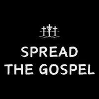 Spread The Gospel Jesus Is King Christian Cross 7-Panel Snapback Hat