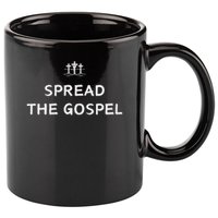 Spread The Gospel Jesus Is King Christian Cross 11oz C Handle Ceramic Mug