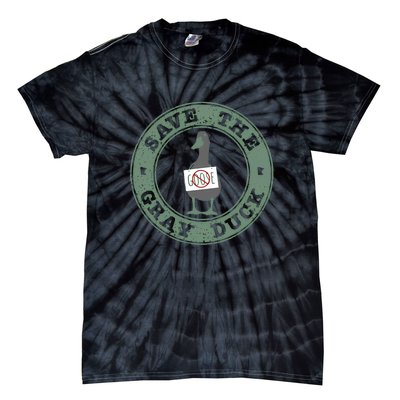 Save The Gray Duck Tie-Dye T-Shirt