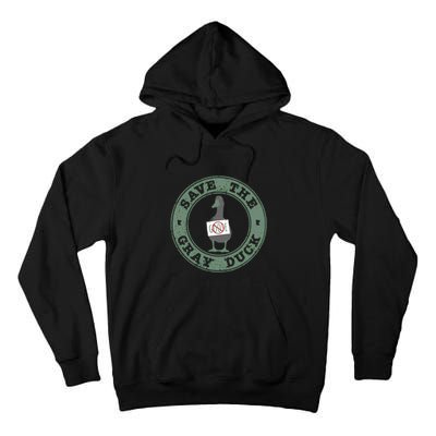 Save The Gray Duck Tall Hoodie