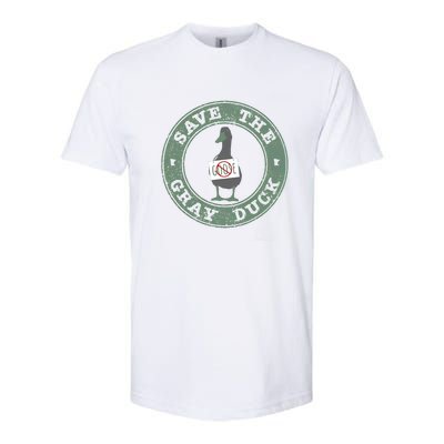 Save The Gray Duck Softstyle® CVC T-Shirt