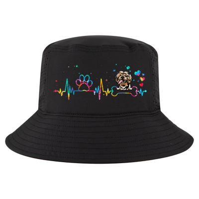 Shih Tzu Heartbeat Funny Tie Dye Dog Lovers Cool Comfort Performance Bucket Hat