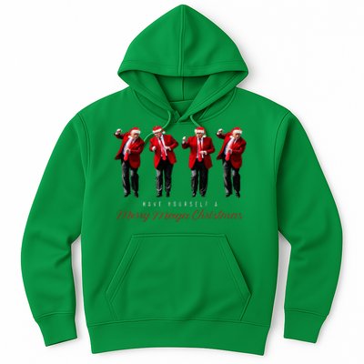 Santa Trump Have Yourself A Merry Maga Xmas Hoodie