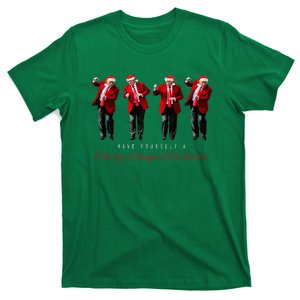 Santa Trump Have Yourself A Merry Maga Xmas T-Shirt