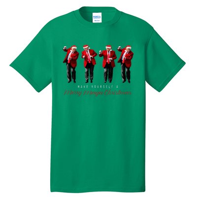 Santa Trump Have Yourself A Merry Maga Xmas Tall T-Shirt