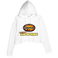 Survivor Tribe Has Spoken Crop Fleece Hoodie