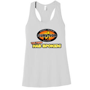 Survivor Tribe Has Spoken Women's Racerback Tank