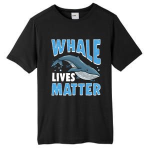 Save The Humpback Whale Lives Matter Funny Gift Tall Fusion ChromaSoft Performance T-Shirt