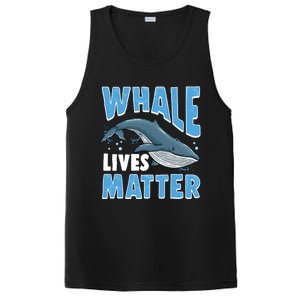 Save The Humpback Whale Lives Matter Funny Gift PosiCharge Competitor Tank