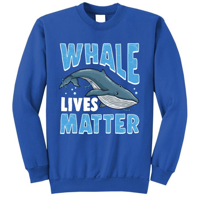 Save The Humpback Whale Lives Matter Funny Gift Sweatshirt