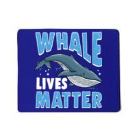 Save The Humpback Whale Lives Matter Funny Gift Mousepad