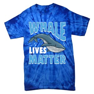 Save The Humpback Whale Lives Matter Funny Gift Tie-Dye T-Shirt