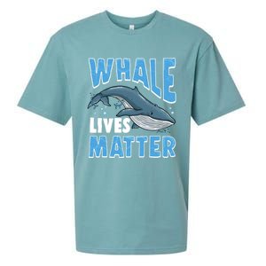 Save The Humpback Whale Lives Matter Funny Gift Sueded Cloud Jersey T-Shirt