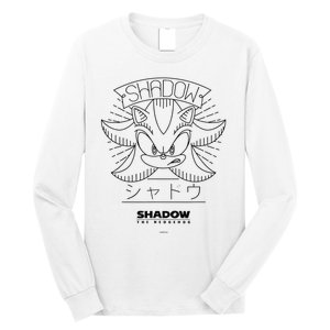 Shadow The Hedgehog First In Line Long Sleeve Shirt