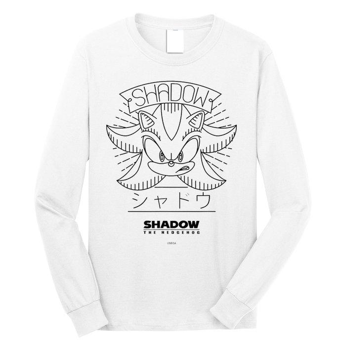 Shadow The Hedgehog First In Line Long Sleeve Shirt