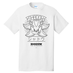 Shadow The Hedgehog First In Line Tall T-Shirt