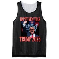 Sarcastic Trump Happy New Year 2025 47th President Convicted Mesh Reversible Basketball Jersey Tank