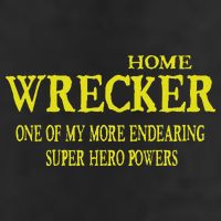 Sarcastic T Home Wrecker Power Cool Comfort Performance Bucket Hat