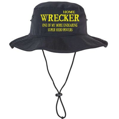 Sarcastic T Home Wrecker Power Bucket Hat