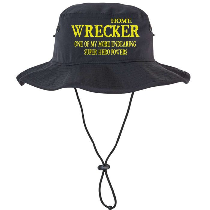 Sarcastic T Home Wrecker Power Bucket Hat