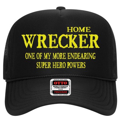 Sarcastic T Home Wrecker Power Hat
