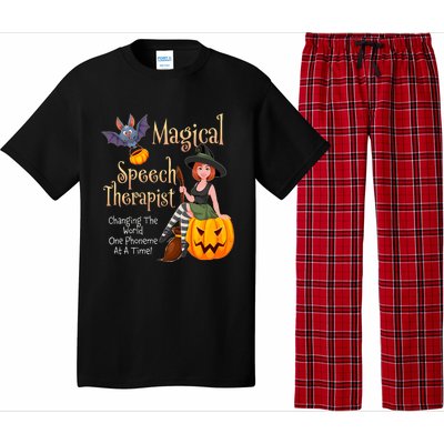 Speech Therapy Halloween Magical Therapist Witch Pajama Set