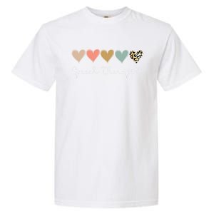 Speech Therapist Heart School Therapy Squad Valentine's Day Gift Garment-Dyed Heavyweight T-Shirt