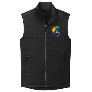 Semicolon Tal Health Awareness Gift Collective Smooth Fleece Vest