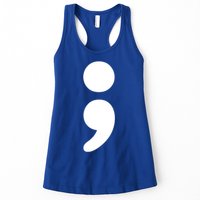 Semicolon Tal Health Matters Awareness Month Gift Womens Tank Top
