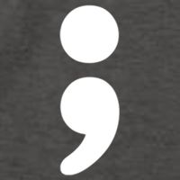 Semicolon Tal Health Matters Awareness Month Gift Vector Backpack