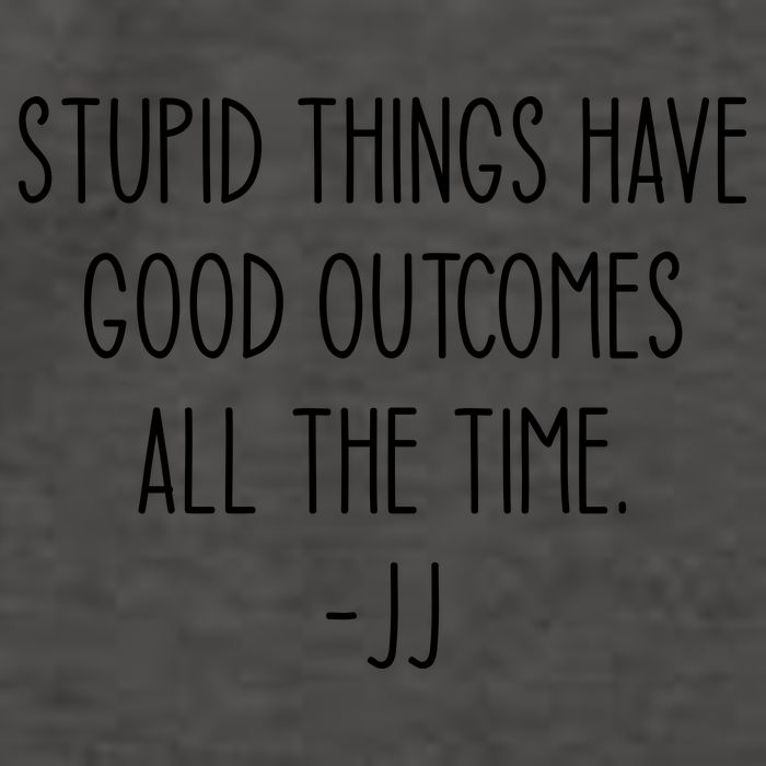 Stupid Things Have Good Outcomes All The Time JJ, Outer Banks JJ, Pogue 4 Life Vector Backpack