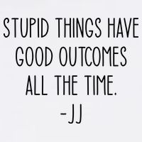 Stupid Things Have Good Outcomes All The Time JJ, Outer Banks JJ, Pogue 4 Life Garment-Dyed Sweatshirt