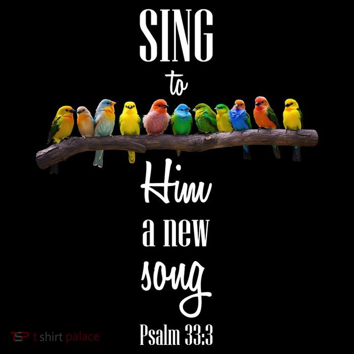 Sing To Him A New Song Psalms 33 3 Impact Tech Backpack