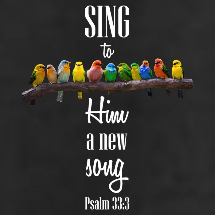 Sing To Him A New Song Psalms 33 3 Trucker Hat