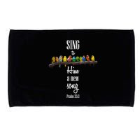 Sing To Him A New Song Psalms 33 3 Microfiber Hand Towel