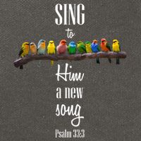 Sing To Him A New Song Psalms 33 3 Cotton Canvas Backpack