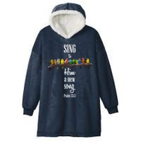 Sing To Him A New Song Psalms 33 3 Hooded Wearable Blanket
