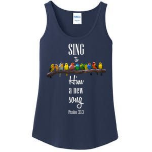 Sing To Him A New Song Psalms 33 3 Ladies Essential Tank