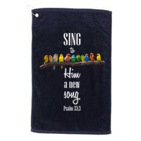 Sing To Him A New Song Psalms 33 3 Golf Towel