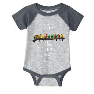 Sing To Him A New Song Psalms 33 3 Infant Baby Jersey Bodysuit