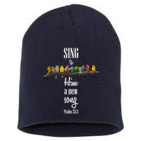 Sing To Him A New Song Psalms 33 3 Short Acrylic Beanie