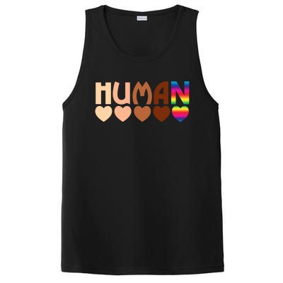 Solidarity Tolerance Hu Heart Equality Blm Pride Great Gift PosiCharge Competitor Tank