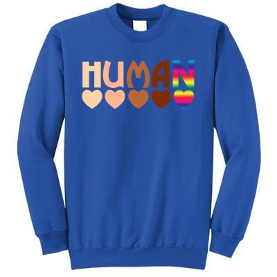 Solidarity Tolerance Hu Heart Equality Blm Pride Great Gift Sweatshirt