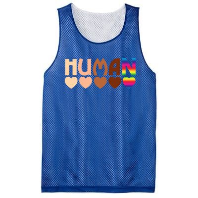 Solidarity Tolerance Hu Heart Equality Blm Pride Great Gift Mesh Reversible Basketball Jersey Tank