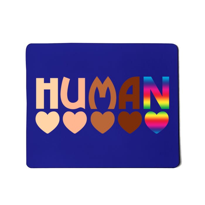 Solidarity Tolerance Hu Heart Equality Blm Pride Great Gift Mousepad