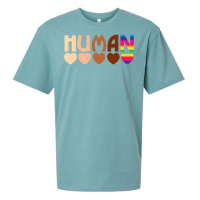 Solidarity Tolerance Hu Heart Equality Blm Pride Great Gift Sueded Cloud Jersey T-Shirt